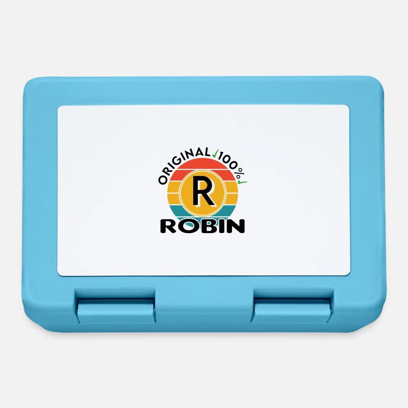 Robin - Brotdose - Saphirblau