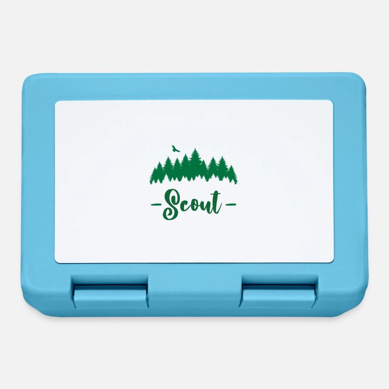 Scout / Scouting - Lunchbox - sapphire blue