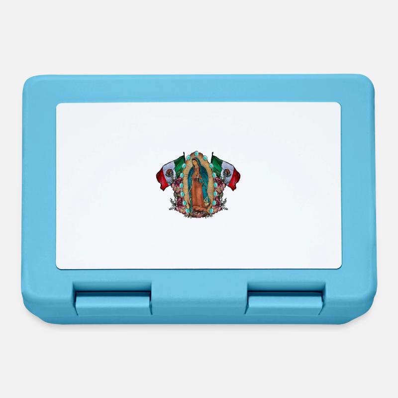Notre-Dame de Guadalupe - Boîte à goûter - bleu saphir