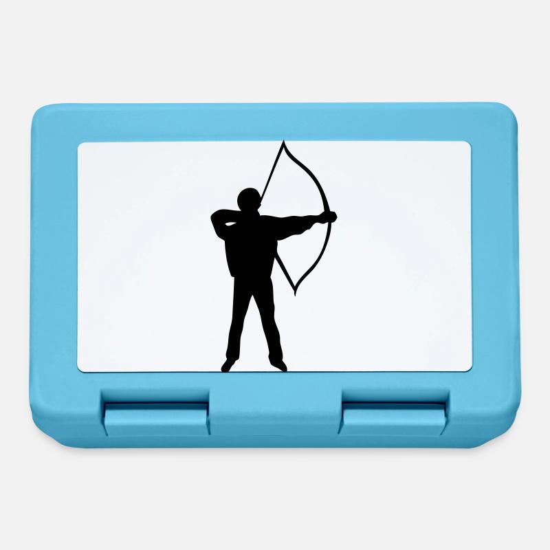 archery archery logo - Lunchbox - sapphire blue