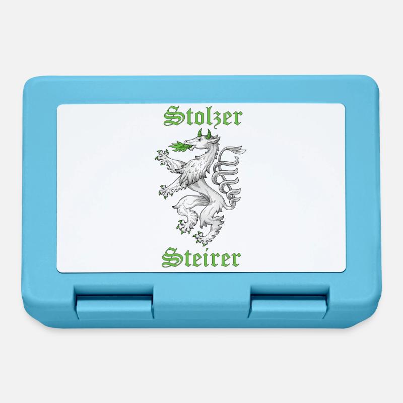 Stolzer Steirer - Brotdose - Saphirblau