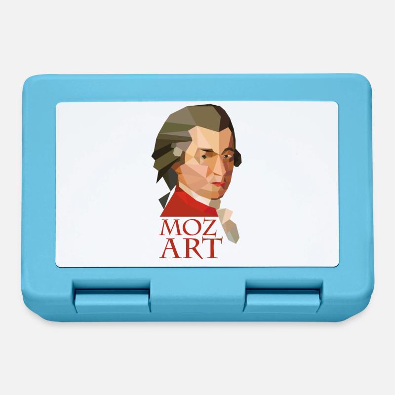Mozart - Boîte à goûter - bleu saphir