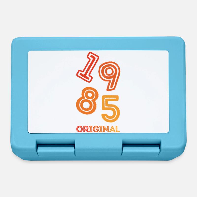 1985 Original - Brotdose - Saphirblau
