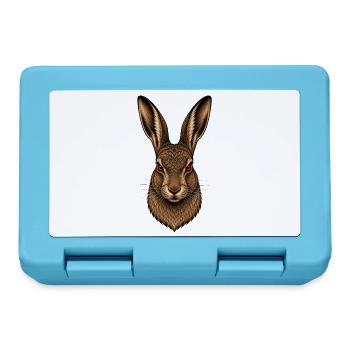 Der Hase - Brotdose - Saphirblau - Vorne