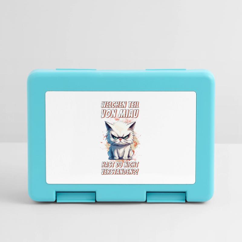 cat grumpy grumpy grumpy meow funny Lunchbox