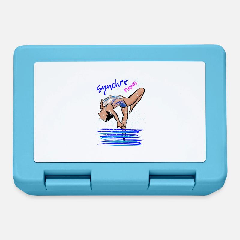 Synchro Mama - Boîte à goûter - bleu saphir
