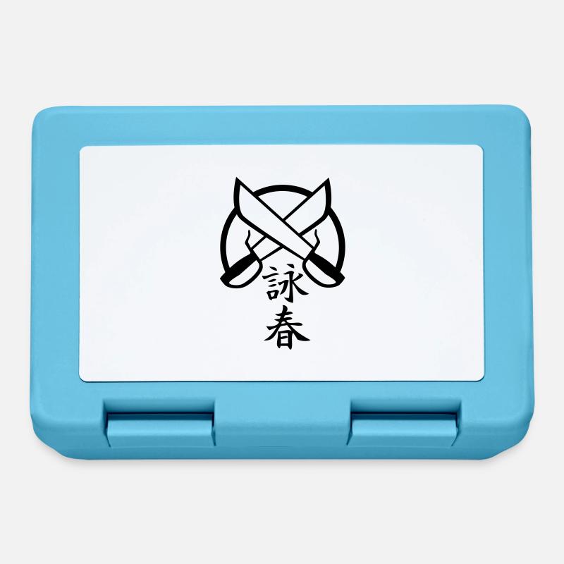 Wing Chun 5 - Brotdose - Saphirblau