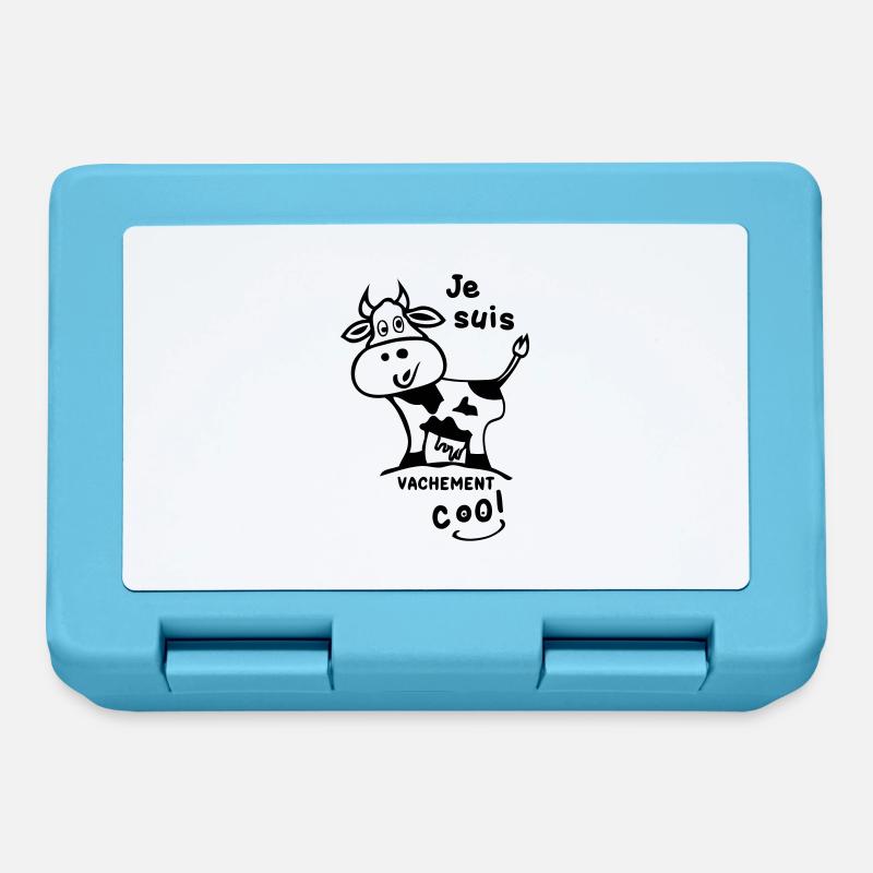 vachement_cool0 - Boîte à goûter - bleu saphir