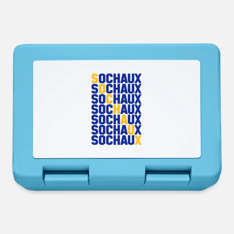 Sochaux grid - Boîte à goûter - bleu saphir