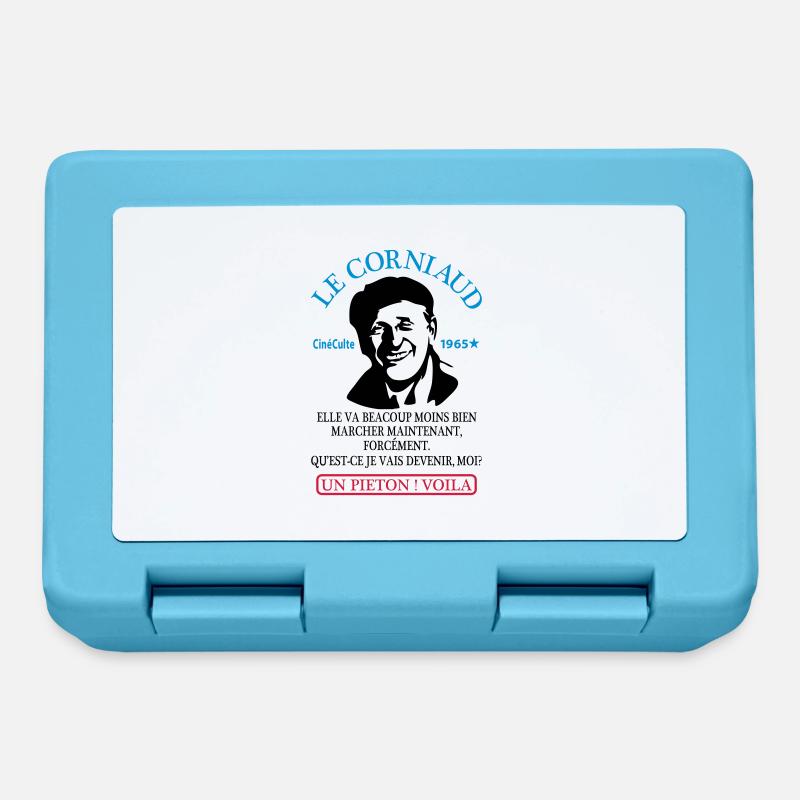 le corniaud cinéculte 1965 bourvil - Boîte à goûter - bleu saphir