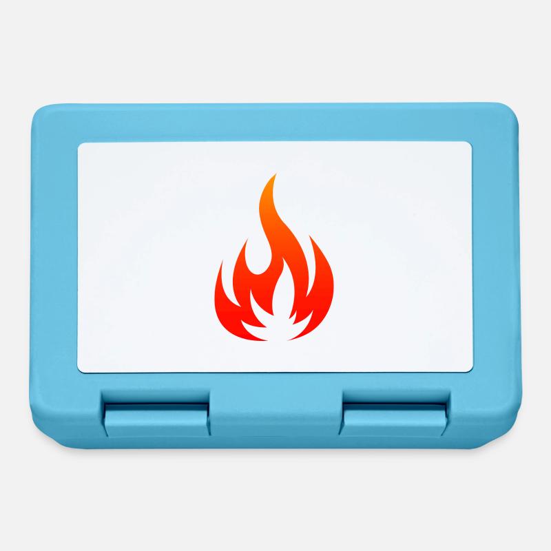 Flame - Lunchbox - sapphire blue