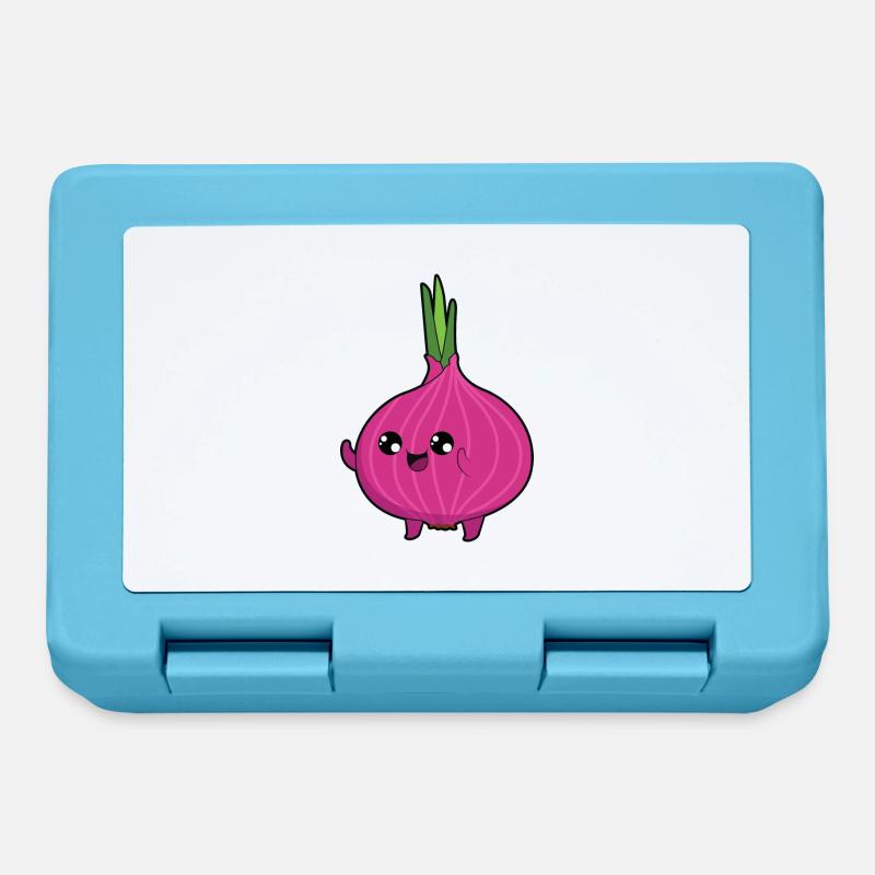 Red onion - Lunchbox - sapphire blue