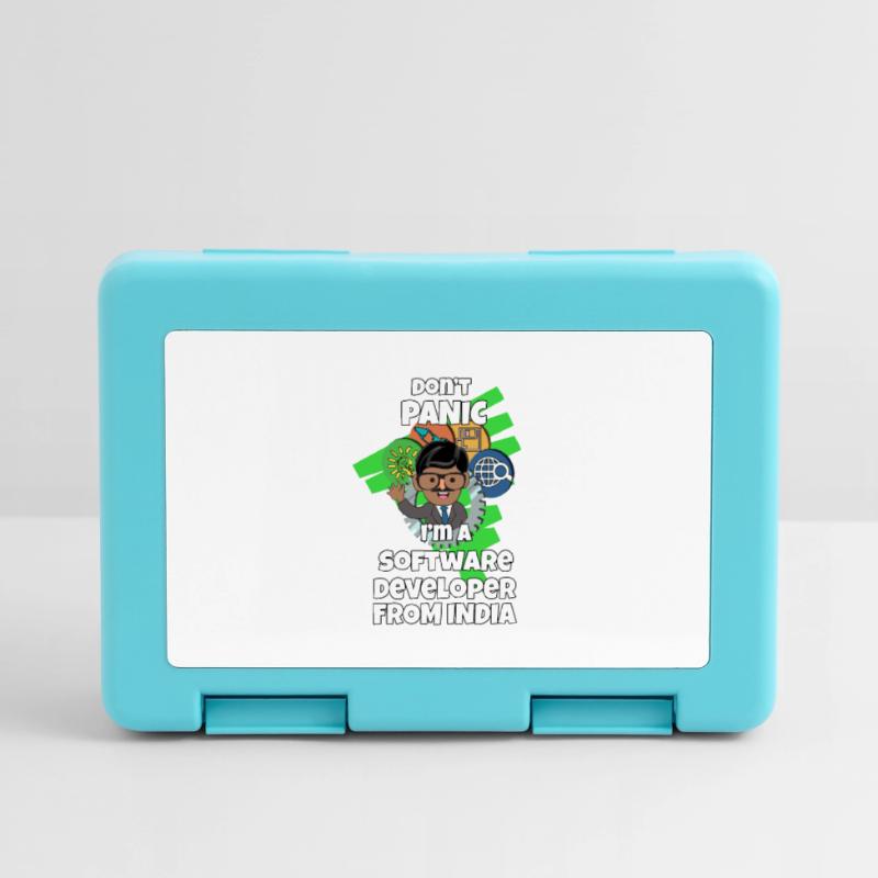 India Indian Developer Software Code I Gift Lunchbox