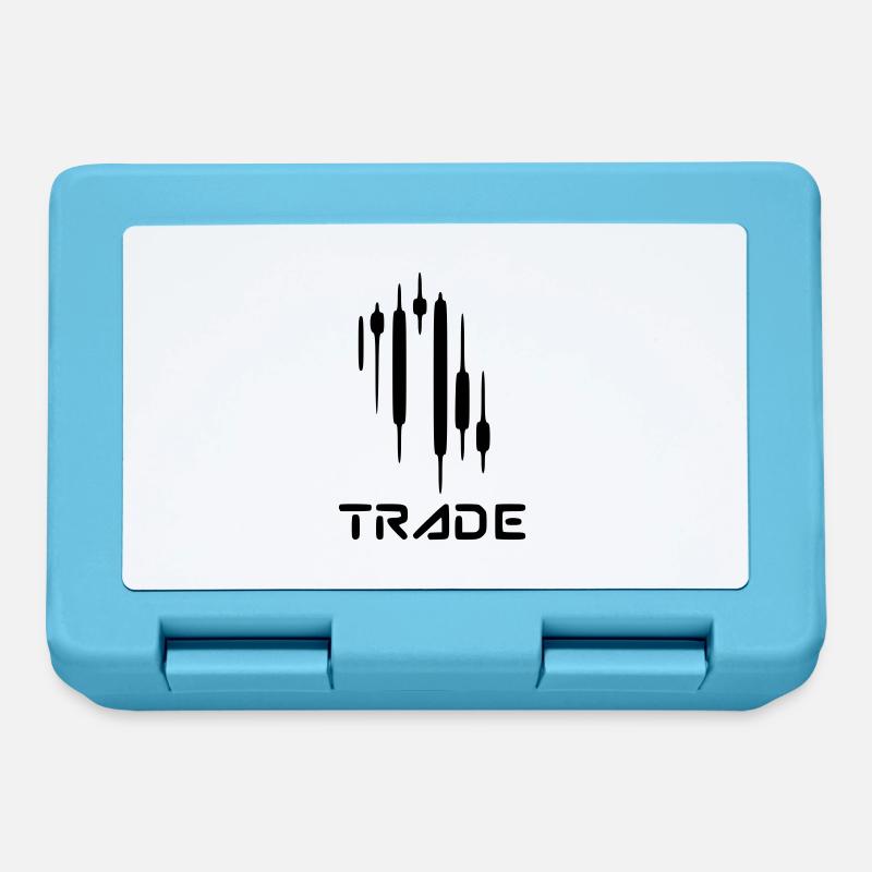 Trading - Boîte à goûter - bleu saphir