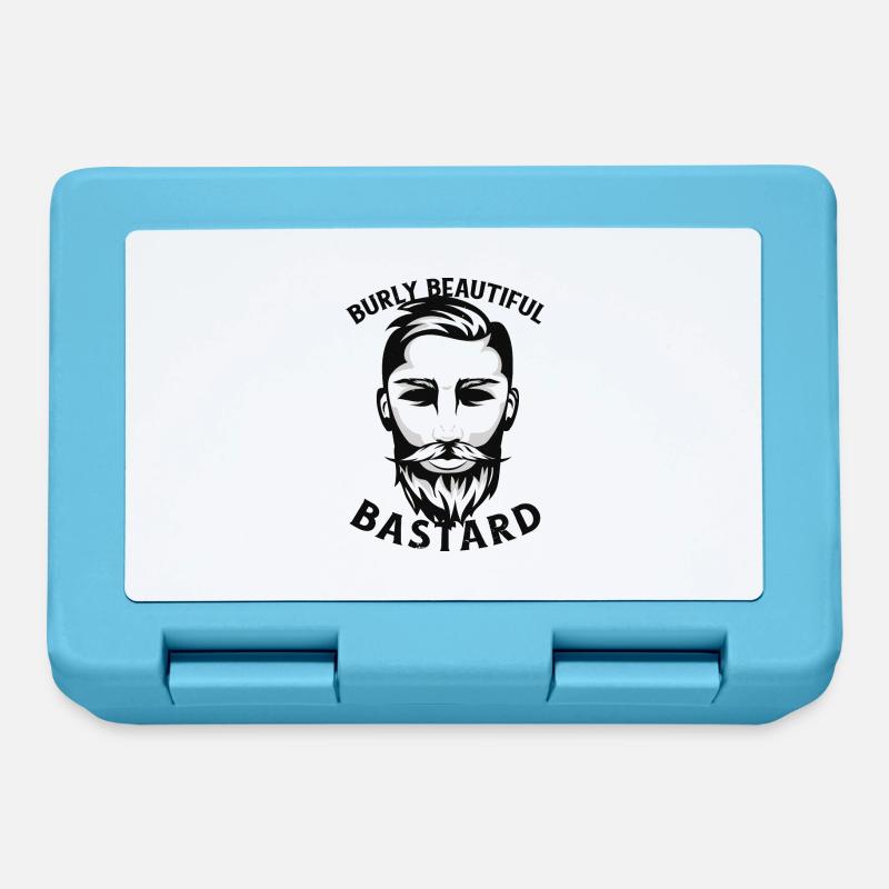 Kräftiger Bart Bastard Kräftiger Bart Bastard Insp - Brotdose - Saphirblau