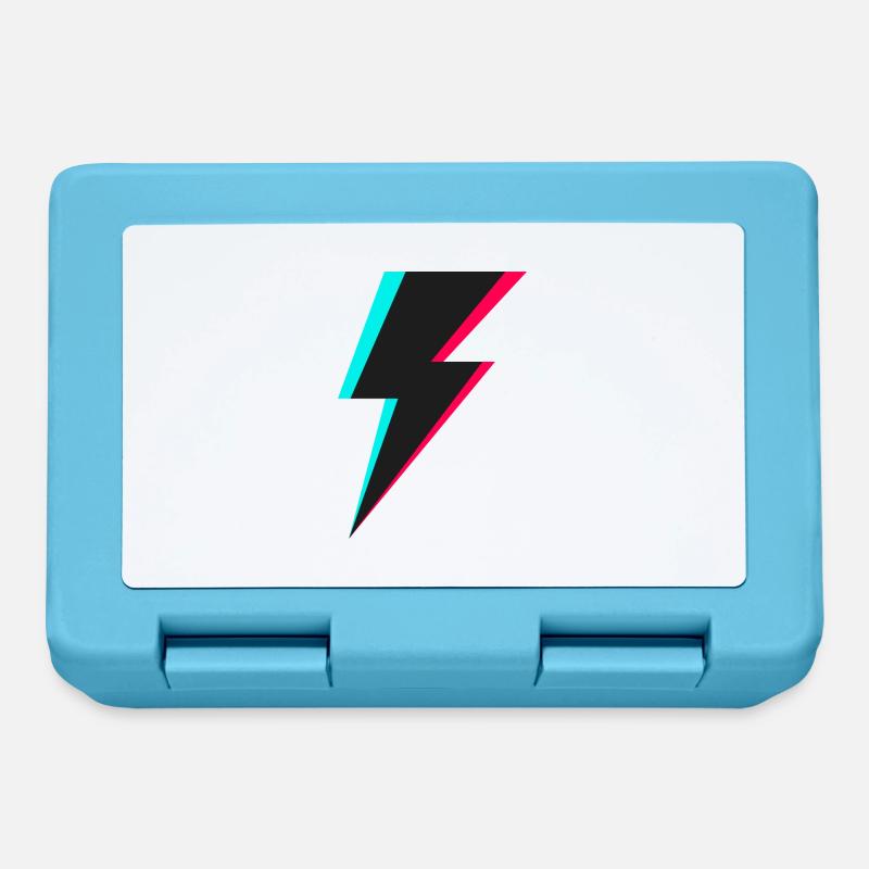 Blitz Logo - Brotdose - Saphirblau