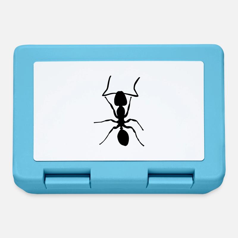 ant - Brotdose - Saphirblau