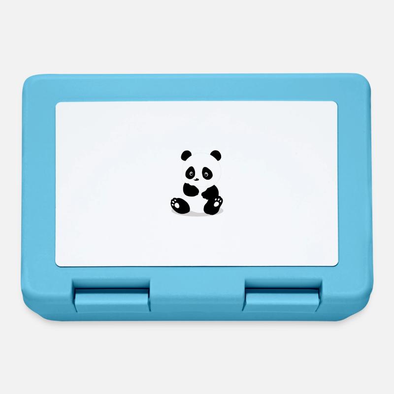 Panda - Lunchbox - sapphire blue