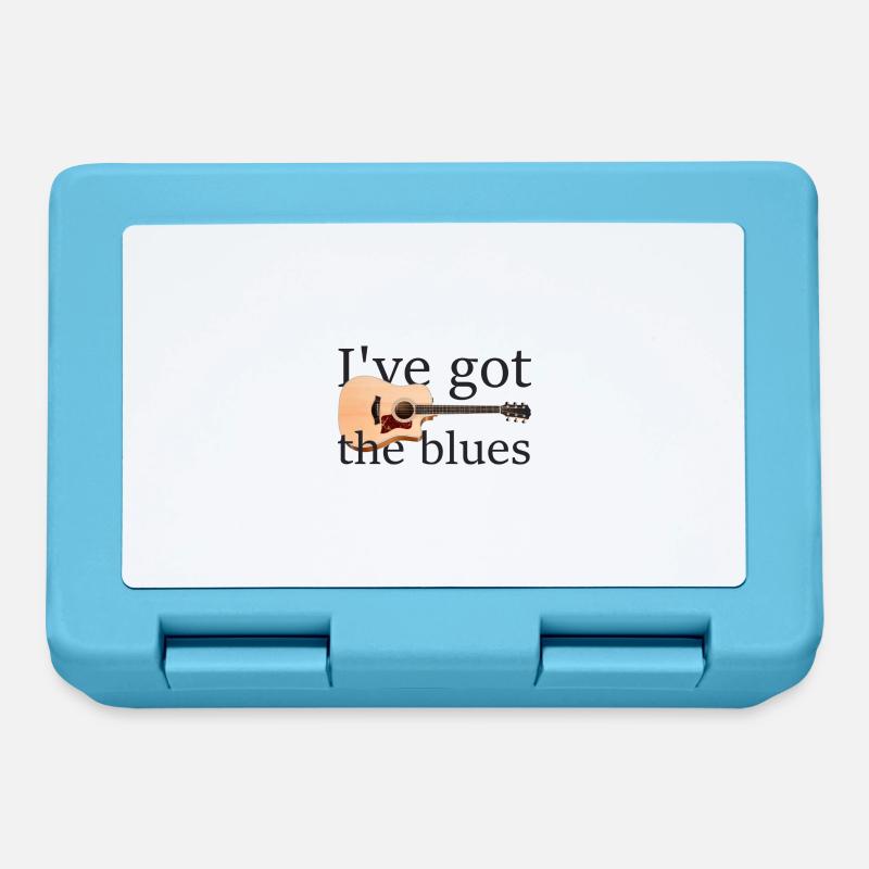 The blues - Boîte à goûter - bleu saphir