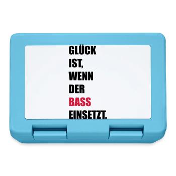 Musik - Brotdose - Saphirblau - Vorne
