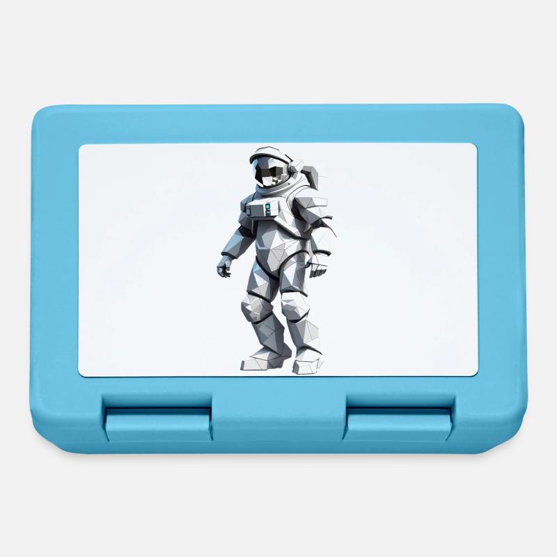 Astronaute - Profession Design Sticker - Boîte à goûter - bleu saphir