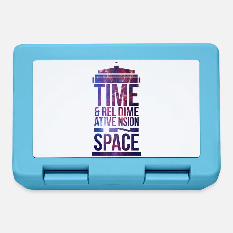 TARDIS - Brotdose - Saphirblau