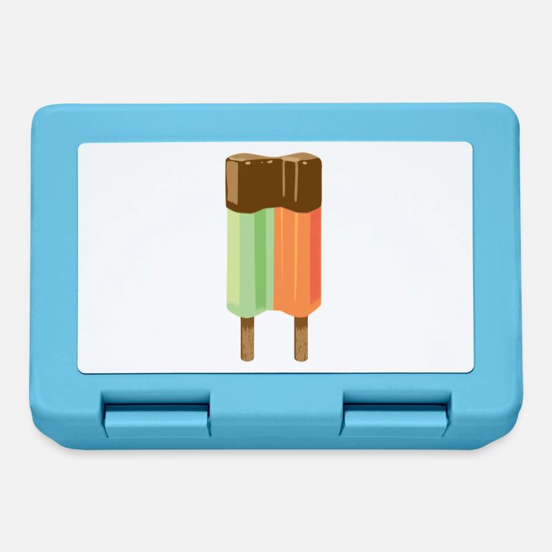 Popsicles - Lunchbox - sapphire blue