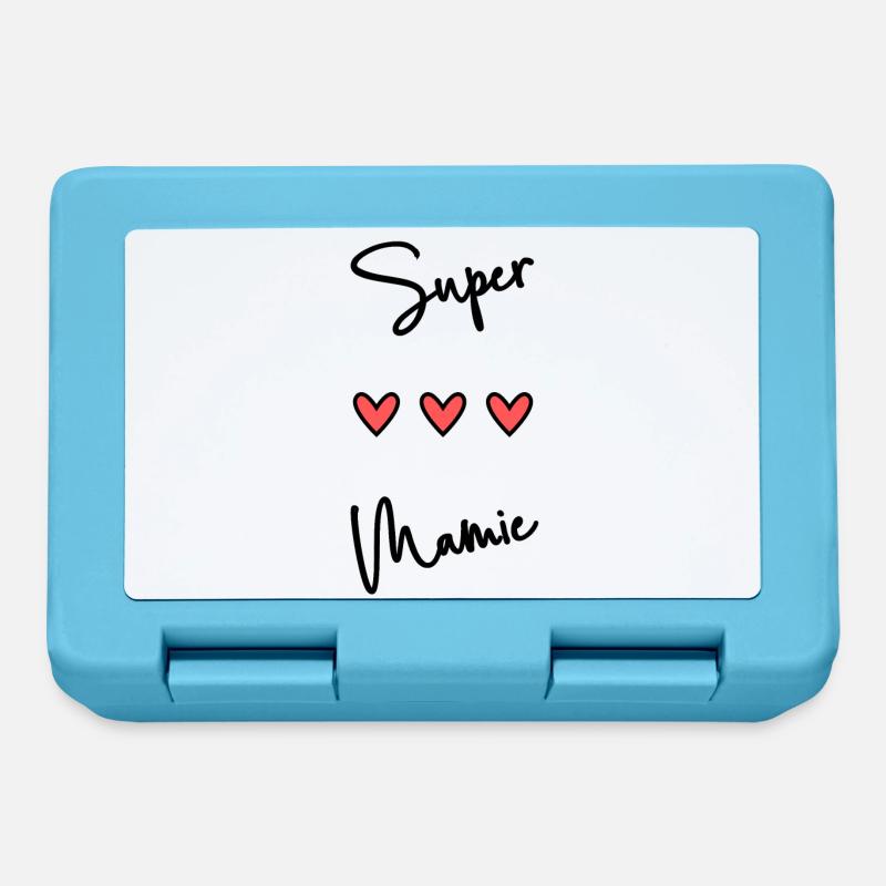 MAMIE. GRAND-MERE - Boîte à goûter - bleu saphir