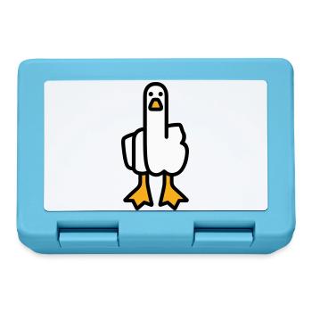 Statement Goose - Lunchbox - sapphire blue - Front