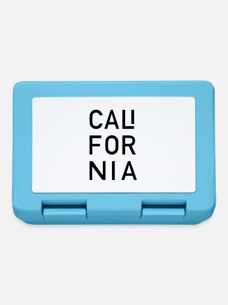 California - Brotdose - Saphirblau