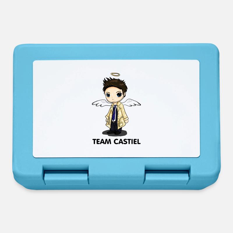 Team Castiel (light) - Lunchbox - sapphire blue
