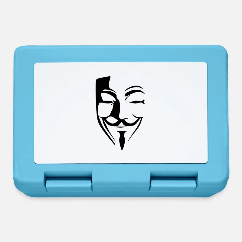 anonymous - Lunchbox - sapphire blue