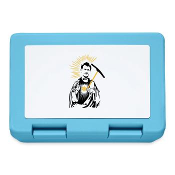 Schutzpatron Urs Logo - Brotdose - Saphirblau - Vorne
