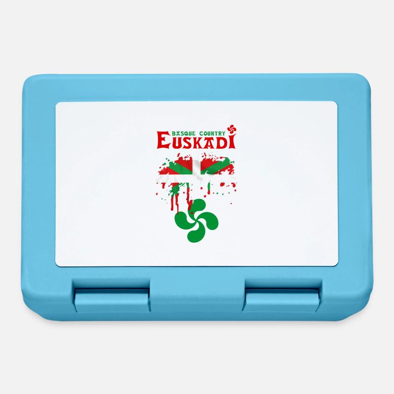 euskadi pays basque 09 - Boîte à goûter - bleu saphir