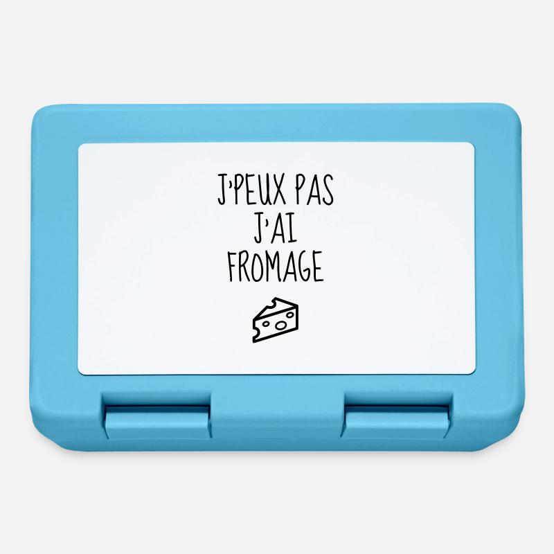 Fromager / Fromage / Travail / Métier / Job - Boîte à goûter - bleu saphir