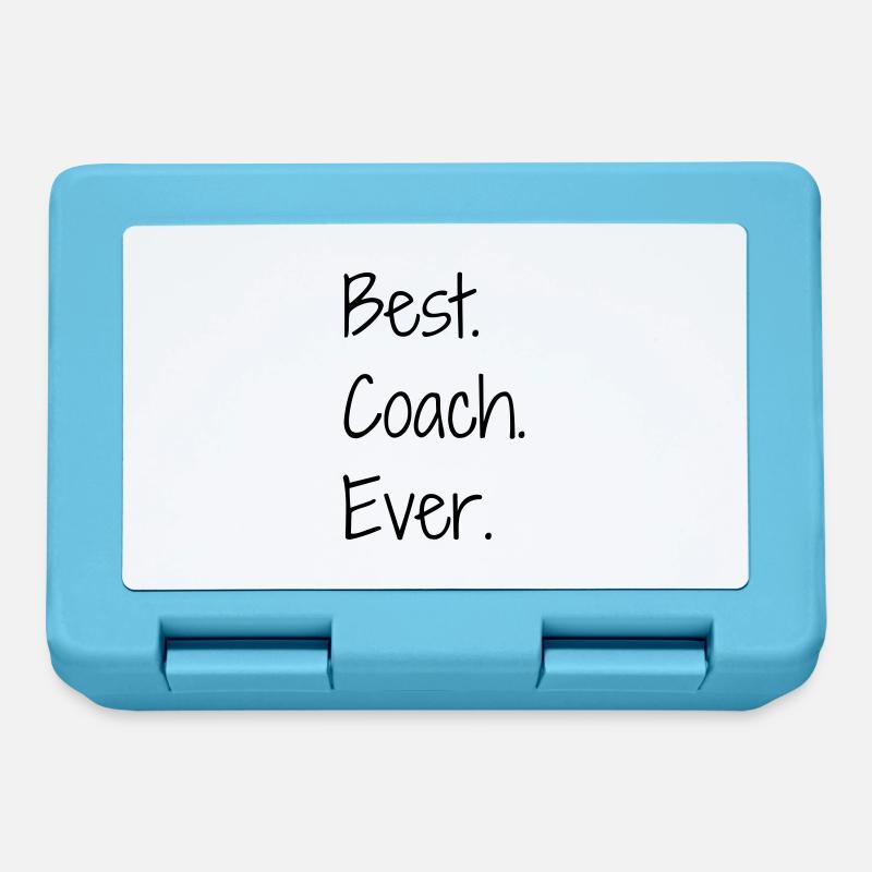 Coach / Coaching / Trainer / Sport - Brotdose - Saphirblau
