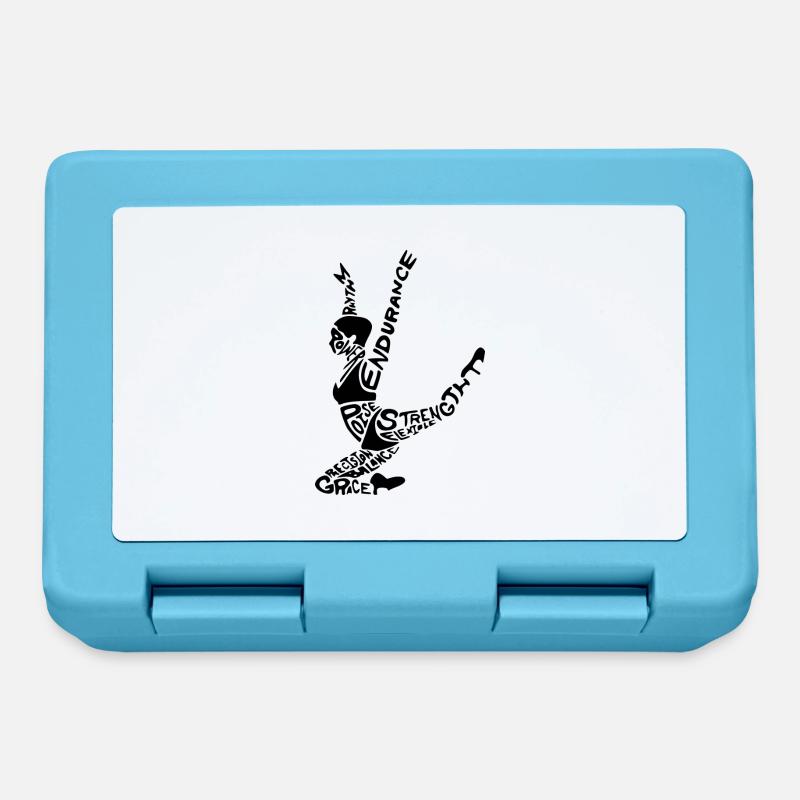 gym - Lunchbox - sapphire blue
