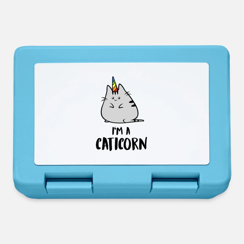 I m a Caticorn - Boîte à goûter - bleu saphir