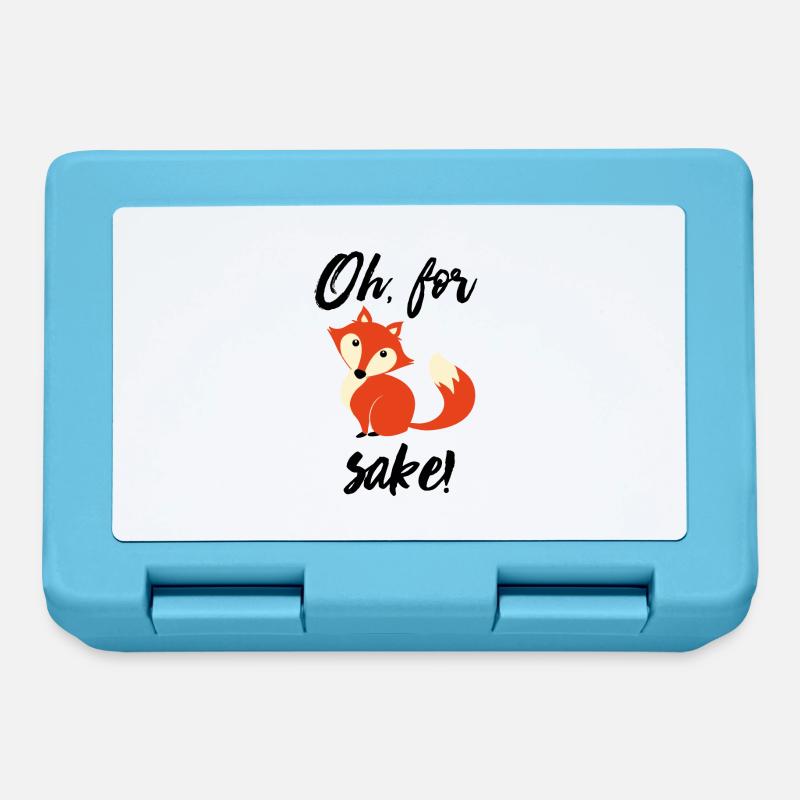 Oh, pour sake ! - Boîte à goûter - bleu saphir