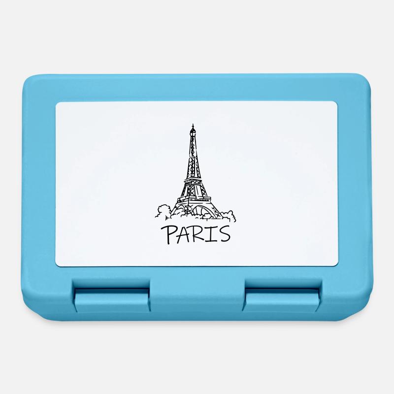 PARIS - Brotdose - Saphirblau
