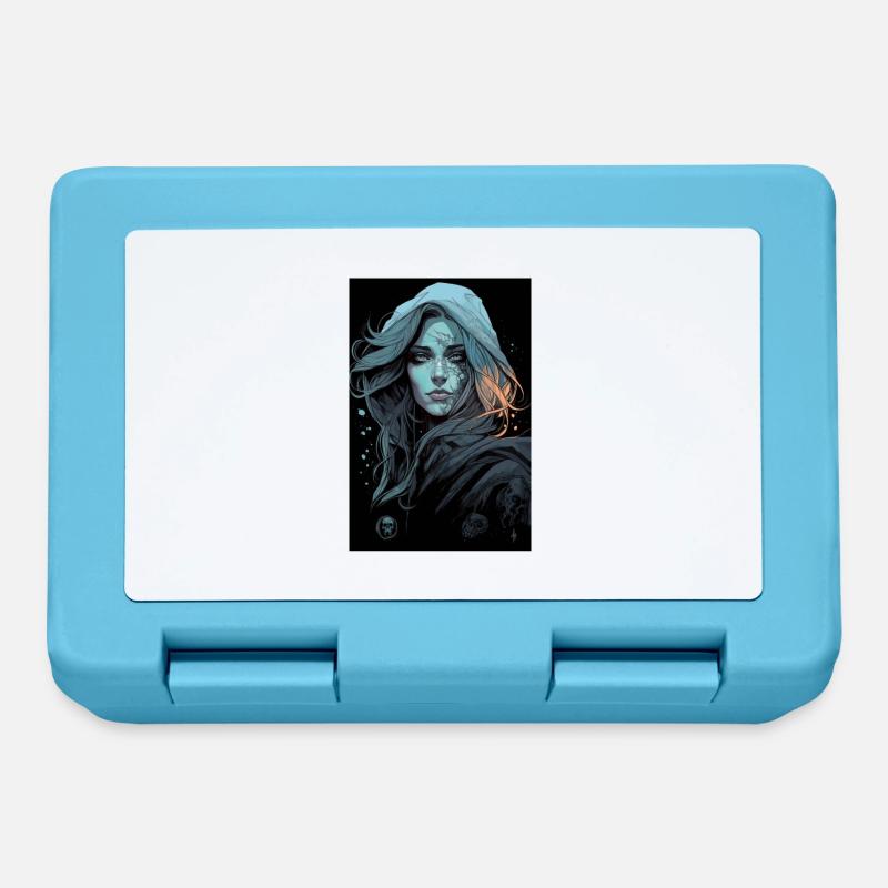 dark style - Boîte à goûter - bleu saphir