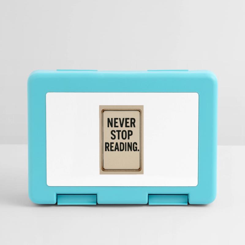 Never stop reading Lunchbox