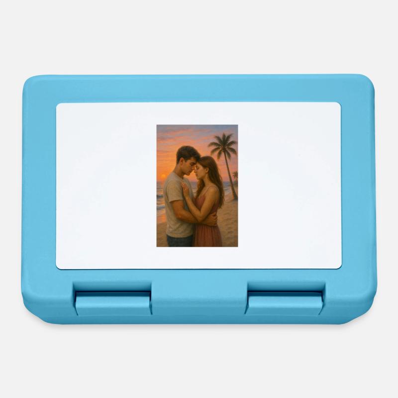 Summer Love - Boîte à goûter - bleu saphir