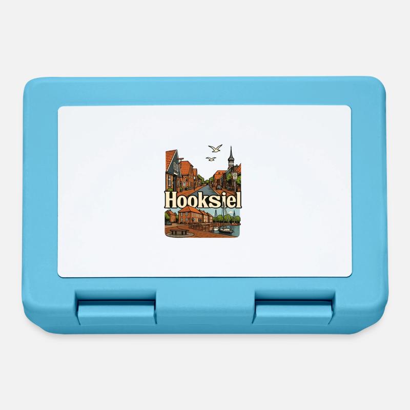 Hooksiel - Brotdose - Saphirblau