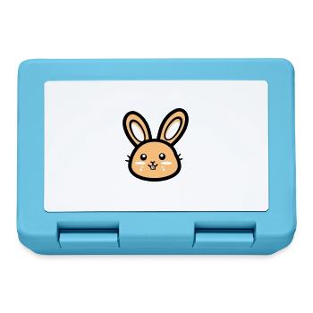 Bunny Head Easter Bunny Icon Easter - Lunchbox - sapphire blue - Front