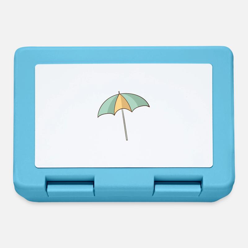 parasol - Boîte à goûter - bleu saphir