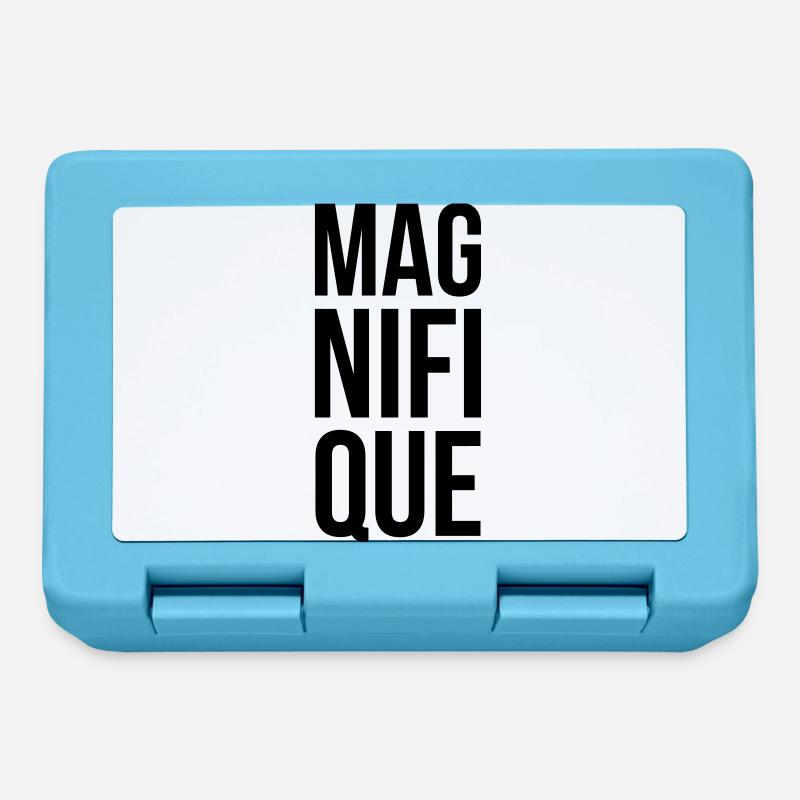 magnificent - Lunchbox - sapphire blue