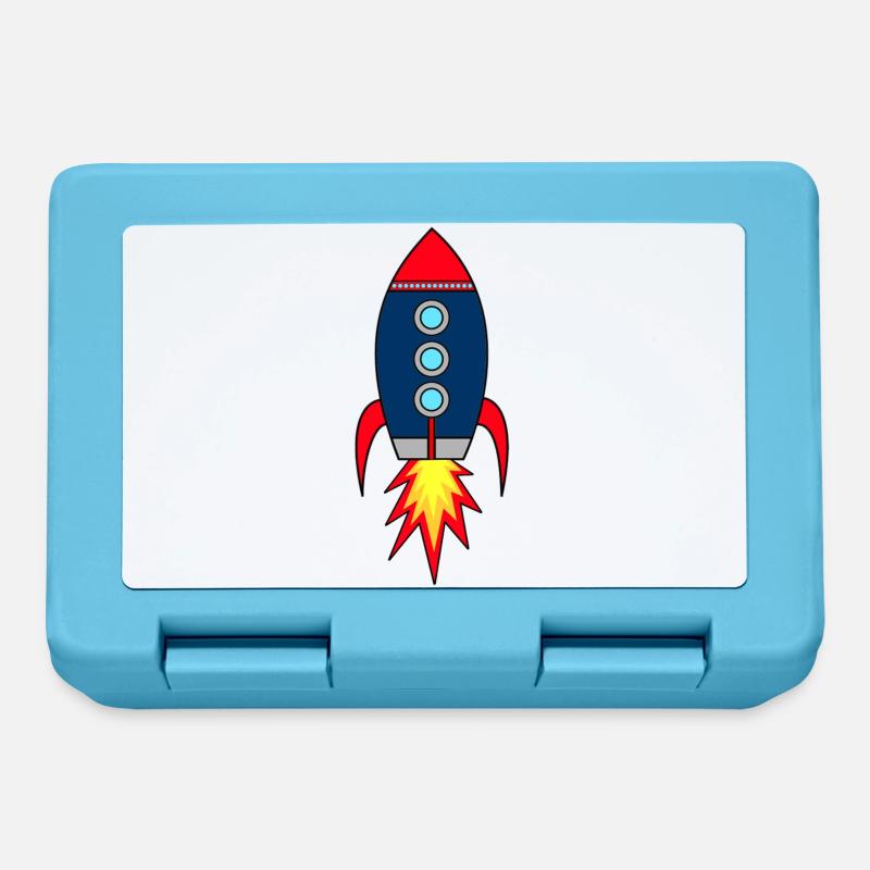 Lancement de fusée Rocketman * - Boîte à goûter - bleu saphir