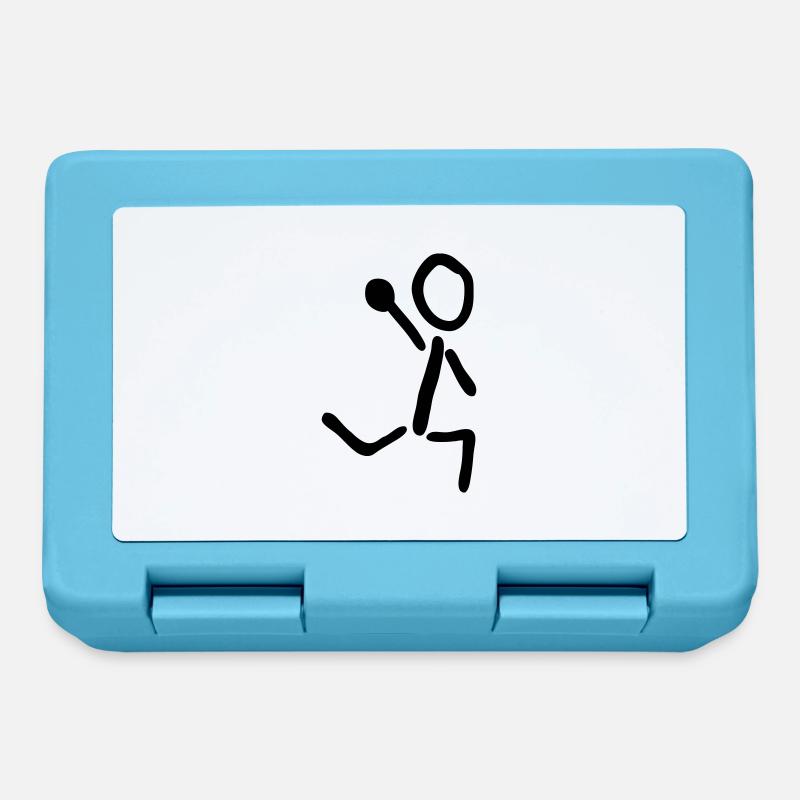 handball - Boîte à goûter - bleu saphir