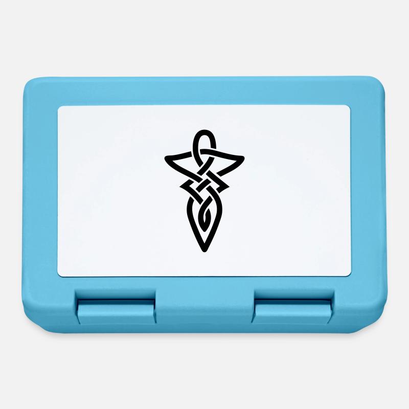 viking_knot_a_1c - Lunchbox - sapphire blue